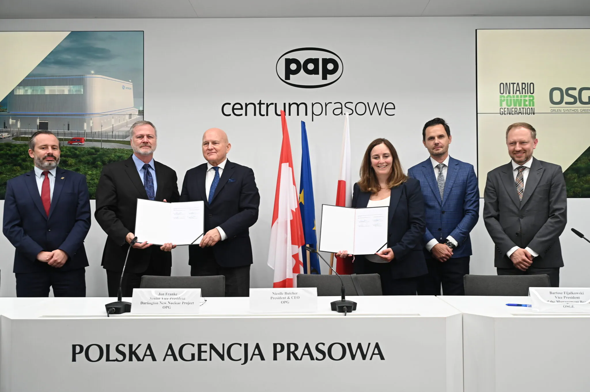 OPG i OSGE zacieśniają współpracę przy budowie w Polsce małych reaktorów jądrowych 