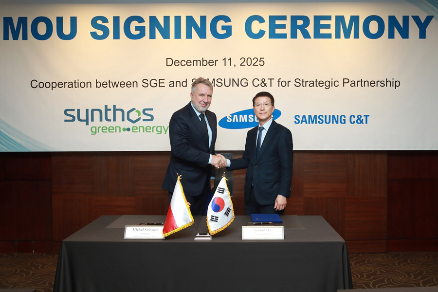 Synthos Green Energy i Samsung C&T nawiążą współpracę kapitałową i merytoryczną