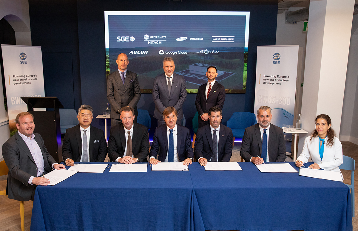 SGE planuje budowę 4,2 GW mocy w SMR-ach w Wielkiej Brytanii